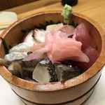 漁火 - 海鮮丼 １２００円