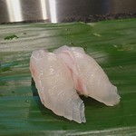 千石寿司 - 真鯛握り