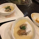 クロッキオ - カキのフラン1280円