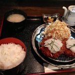 とんかつ上善 - しぐれヒレかつ定食