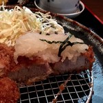 とんかつ上善 - しぐれヒレかつ定食