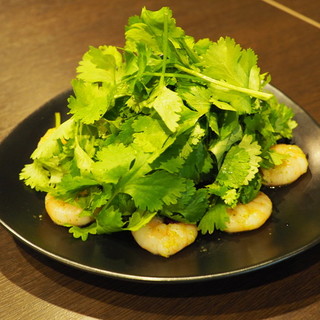 Home grown coriander directly delivered from Andy Farm