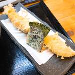 とり天、海苔天