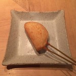 串揚げ 依知川 - 蓮根海老すり身詰め