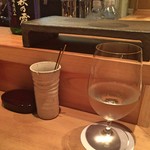 串揚げ 依知川 - 萩乃露 槽場直汲み 辛口特純中汲み無濾過生原酒