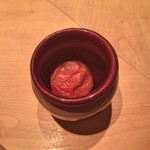 串揚げ 依知川 - 紀州南高梅