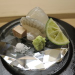 青山　仁 - 造り マコガレイ