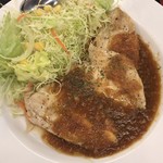 Matsuya - 鶏ささみステーキ定食 ¥650 の鶏ささみステーキ