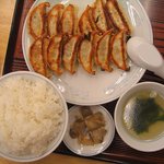 Gyouza No Manshuu - ダブル餃子定食500円+ライス大50円