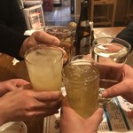 居酒や　すし忠 - かんぱ〜い！