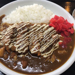 本家絶品！ 煮込みカツカレーの店 - メンチカツカレー（ライス小）\630(17-12)