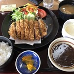 天瀬温泉カントリークラブ - みすじ肉の牛カツ膳＝８１０円 税込