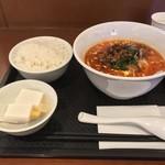 Fukumanen - タンタンメン＋Dセット！
                        Dセットはごはんとアソニソドウフ♡