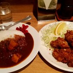 スワチカ - メンチカツカレー＆カキフライ単品