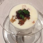 ラトラス - オマール海老のコンソメジュレとカリフラワーのブルテーソース