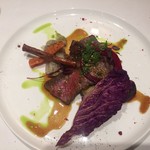 ラトラス - ステーキwithポワヴラードソース