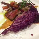 ラトラス - ステーキwithポワヴラードソース