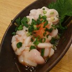 烏賊 鮨ダイニング 鮮助 - 白子ポン酢