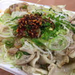 ロッキーズ カフェ - Rocky's Cafe(ブタトリネギ塩レモンダレ※食べるラー油トッピング)