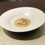 クロモリ - 甘鯛の炭焼き 仙台白菜ソース