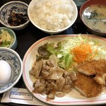 ペザント四番町 - 四番町定食（800円）