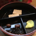 生麦 - ★今日のおすすめ定食！ アジ イワシ コハダ 丼（900円）★先附