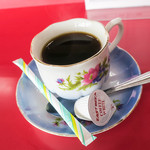 ドライブイン夕陽‎ - 食後にコーヒーのサービス。いつもやっているのかは・・・定かじゃありません。