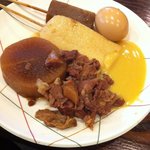 手打うどん すみた - おでん盛り500円