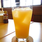 アルペーゼ - グレープフルーツジュース：食事とセットで１５０円