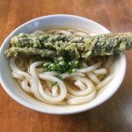 野口うどん - ちくわ天の磯辺率上がってるね 笑