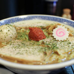 からみそラーメン ふくろう - からみそラーメン大盛+半熟味玉☆