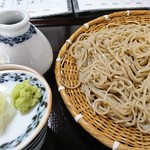 蕎麦・酒 青海波 - ざる蕎麦（700円）