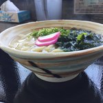 麦のへそ - 熱々のうどんでした。