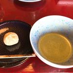 虎屋 壺中庵 - 抹茶と栗きんとん