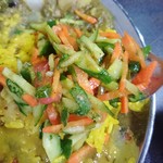 大衆食堂シックダール - マスタード風味のサラダ