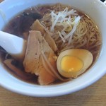 嘉興飯店 - ニンニクラーメンです…。美味しい。(^^)