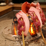 柳家 - 猪のロース肉　山葵で