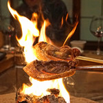 柳家 - 猪のロース肉　山葵で