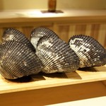 富小路 やま岸 - 赤貝