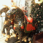 東京大排档 - ２階の大宴会場の入口にある馬