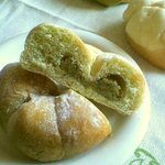 杉津パーキングエリア（上り） フードコート - 茶豆のずんだあんぱん