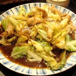 ずぼら - Mar-11　豚肉とキャベツ炒め