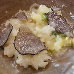 鮨松榮 - 九絵鍋雑炊＋トリュフ