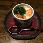 Izakaya Hokorashiya - 奄美風海鮮茶碗蒸し　※奄美満喫コース