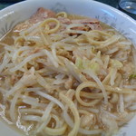 ラーメン二郎 - いっきに混ぜてみた