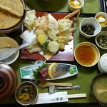 後楽 - 天ぷら定食1500円