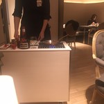 銀座メゾン アンリ・シャルパンティエ - フランベショー！なぜか楽しかった(笑)