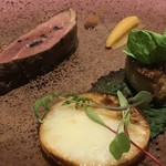 Grand rocher - シャラン鴨とガチョウのフォアグラソテー