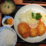 78356595 - 2017年12月　特ヒレ定食　1250円+税