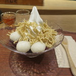 たねや茶屋 - 栗パフェ